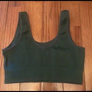 Green Aerie Bra